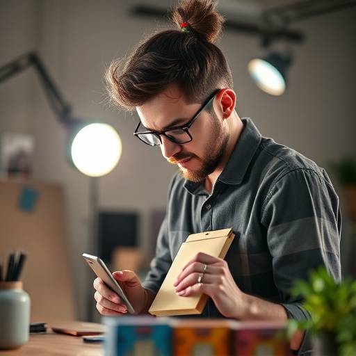 Personne designant un emballage pour un produit