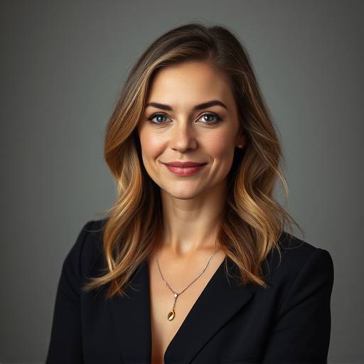 Portrait de Sophie Martin, directrice artistique chez Lumi√®re Cr√©ations